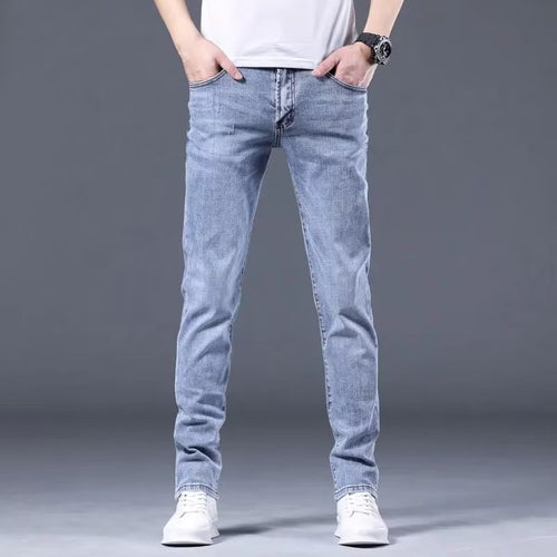 Herren Slim-Fit Jeans im lässigen Vintage-Design Echoarchiv