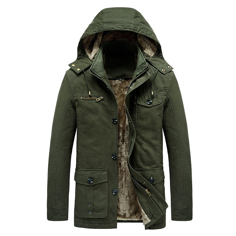 Herren Robuste und Warmgefütterte Outdoor-Jacke Echo Archiv