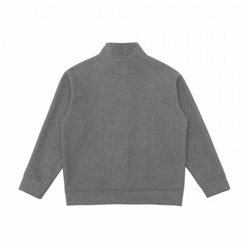 Unisex Boxy-Strickcardigan mit Stehkragen und durchgehender Knopfleiste Echo Archiv