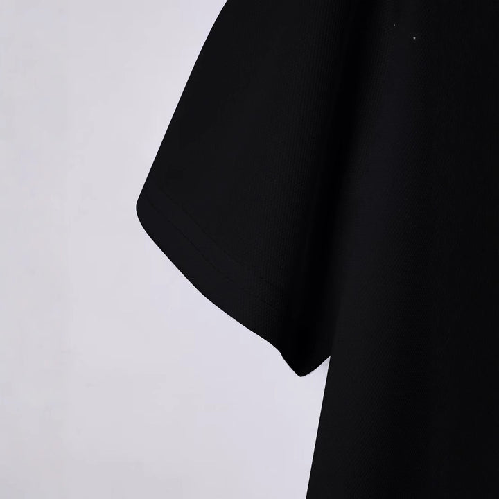 Herren Kurzarm Poloshirt mit stilvollem Grafikdesign Echoarchiv