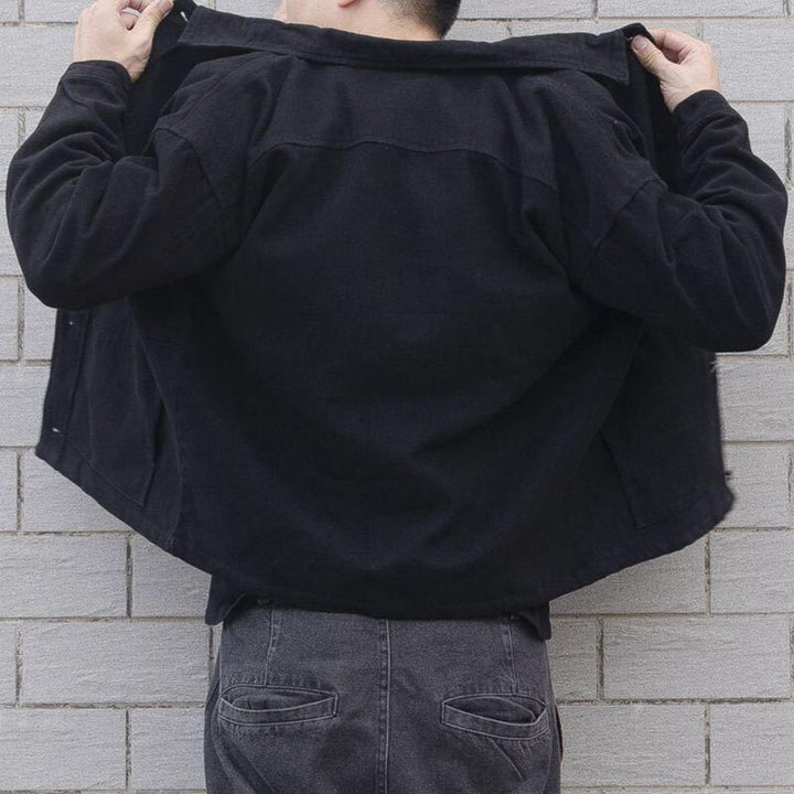 Herren Lässige Shirtjacke Echoarchiv