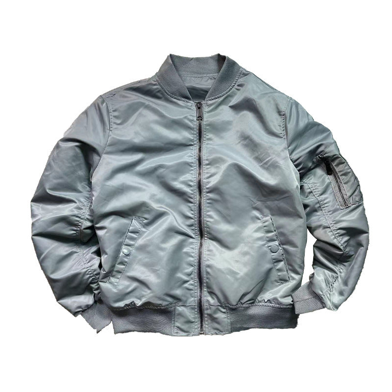Herren nan Flight-Bomberjacke mit Utility-Ärmeltasche, wind- und wasserabweisendem Nylon sowie geripptem Saum Echo Archiv