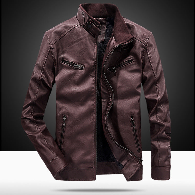 Herren Sportliche Bikerjacke Echo Archiv 1788417867