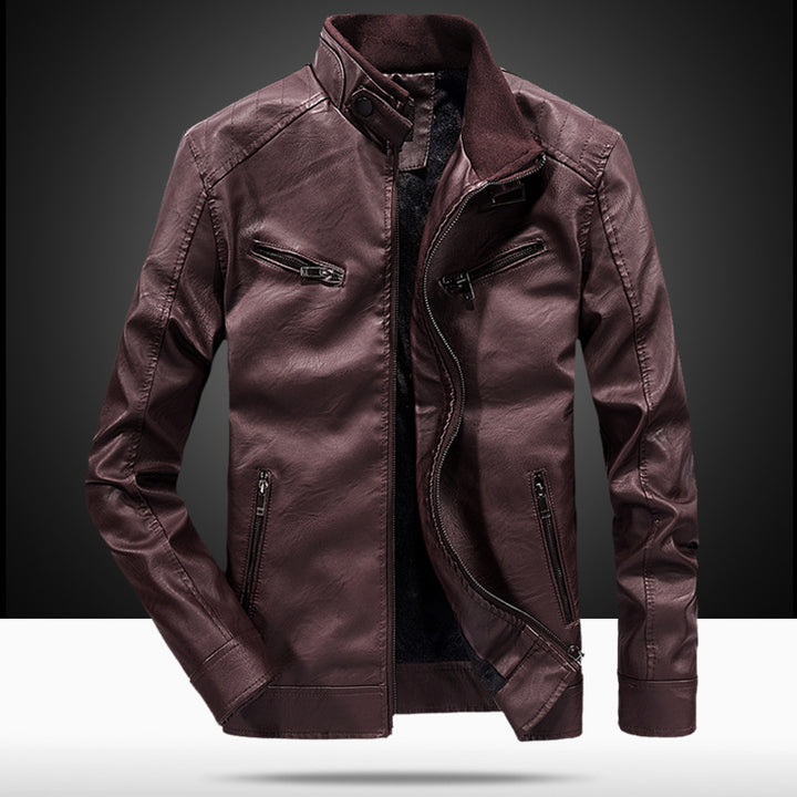 Herren Sportliche Bikerjacke Echo Archiv 1788417867