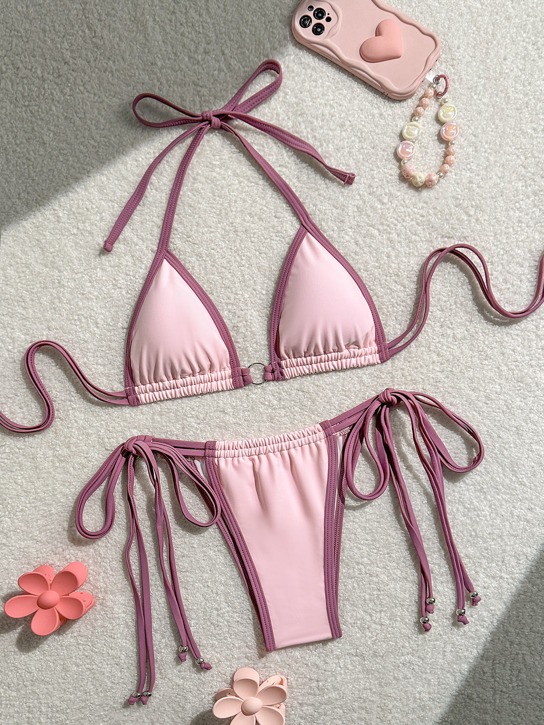 Damen Triangel-Bikini mit flexiblem Bindesystem Echo Archiv