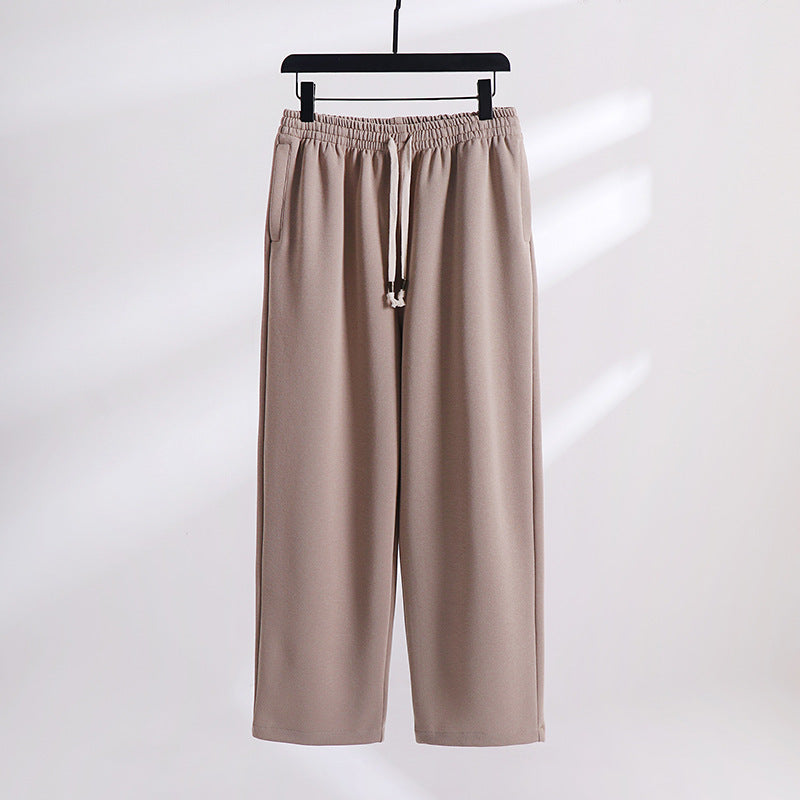 Unisex Gefütterte Fleece-Jogginghose mit elastischem Bund Kordelzug und schmalem Knöchelbündchen Echoarchiv