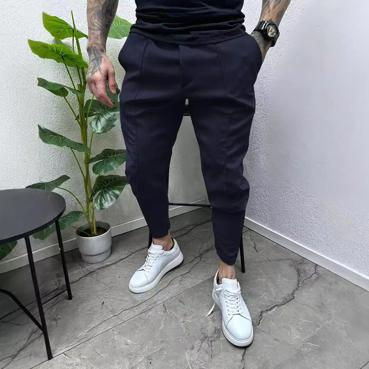 Herren maßgeschneiderte Stretch-Performance-Hosen Echoarchiv