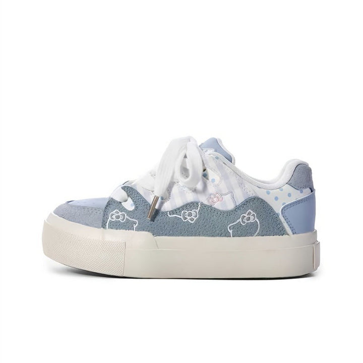 Damen Sportliche Sneakers mit niedlichen tierischen Applikationen und weicher Sohle Echo Archiv