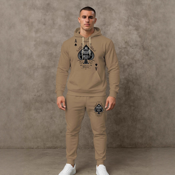 Herren Sportlicher Hoodie mit grafischem Design Echoarchiv