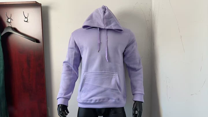 Unisex nan Heavyweight-Kapuzenpullover mit doppelt vernähter Kängurutasche, verstärkten Nähten und weichem Fleece-Innenfutter Echo Archiv
