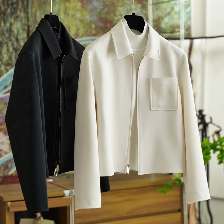 Damen Modische Übergangsjacke mit schmalem Schnitt Echoarchiv