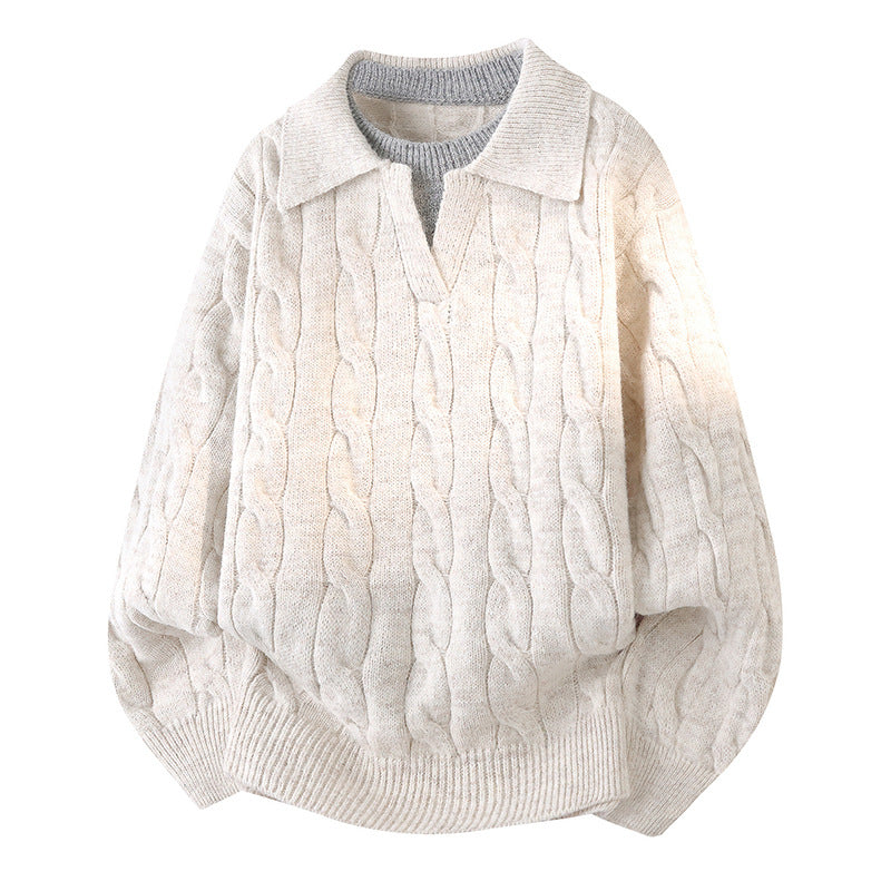 Damen Übergroßer Strickpullover Echo Archiv