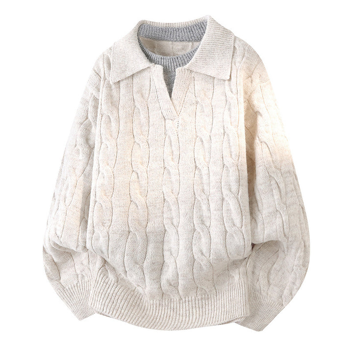 Damen Übergroßer Strickpullover Echo Archiv