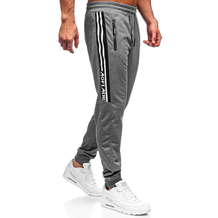 Herren Sportliche Jogginghose mit praktischen Reißverschlusstaschen Echoarchiv