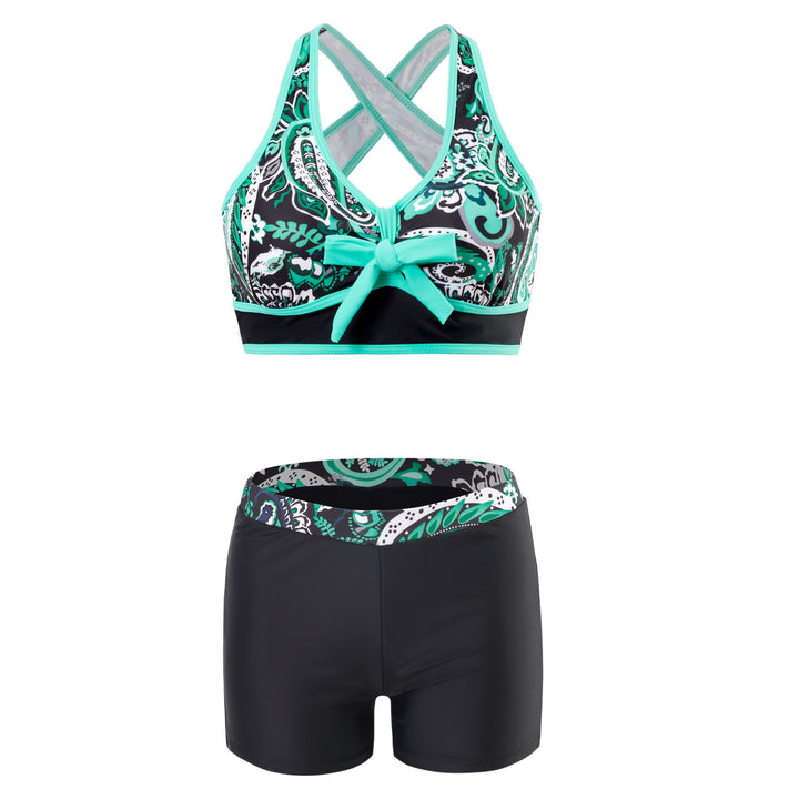 Damen Sportlicher Badeanzug mit innovativem Kreuzträgerdesign Echo Archiv