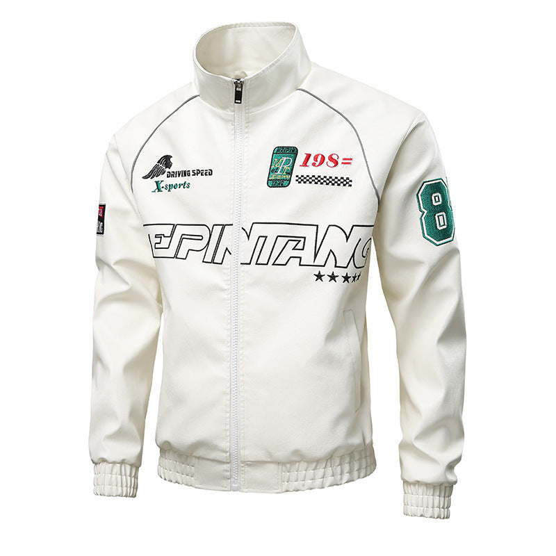 Herren Modische Sportjacke mit Steppdetails Echo Archiv