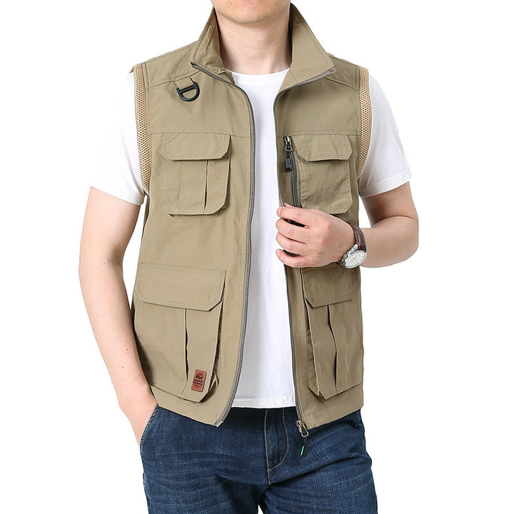 Herren praktische Outdoor-Weste Echo Archiv