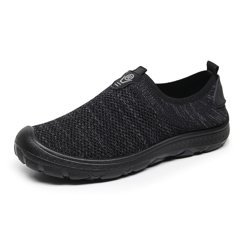 Damen atmungsaktive Slip-On Sneakers mit elastischem Einsatz Echo Archiv