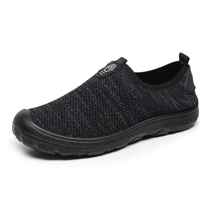 Damen atmungsaktive Slip-On Sneakers mit elastischem Einsatz Echo Archiv