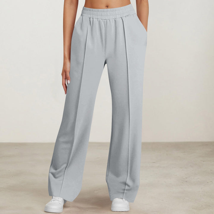 Damen nan elegante Bundfalten-Hose mit hohem Komfortbund, Bügelfalte und seitlichen Eingrifftaschen Echo Archiv