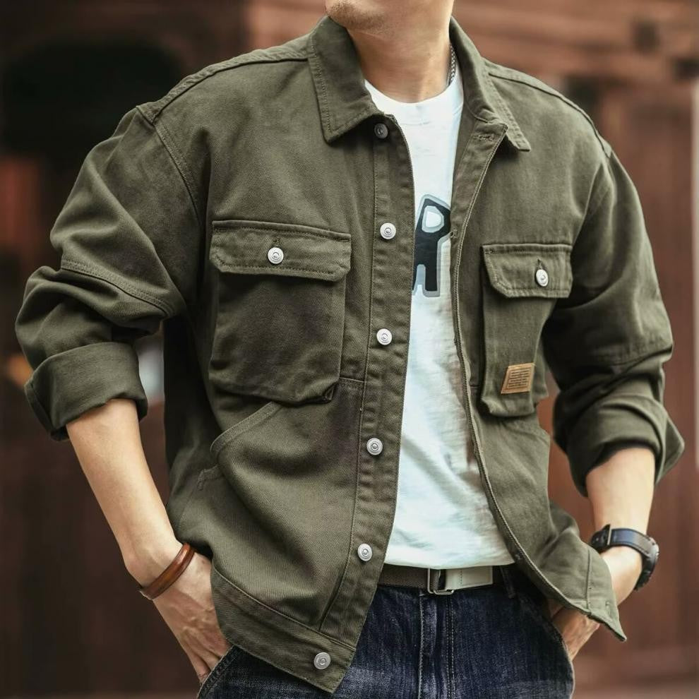 Herren Utility-Jacke im klassischen Stil Echo Archive