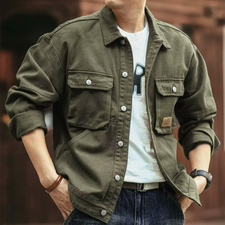 Herren Utility-Jacke im klassischen Stil Echo Archive