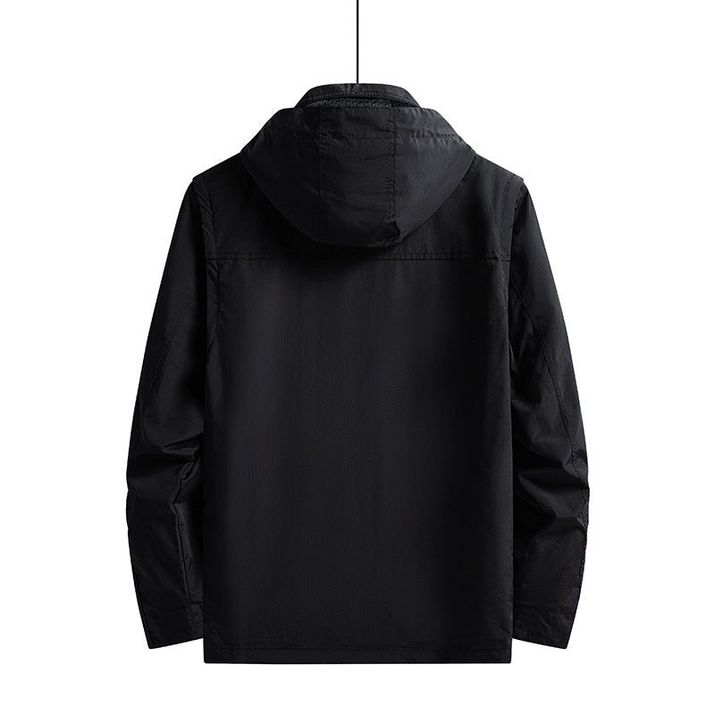 Herren Trendige Utility-Jacke Echo Archiv