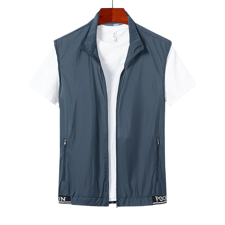 Herren Multifunktionale Windjacke mit Kapuze Echo Archiv