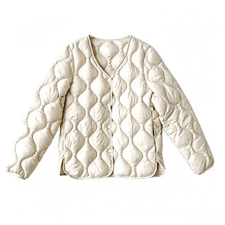 Damen Modische und kuschelige Steppjacke Echoarchiv
