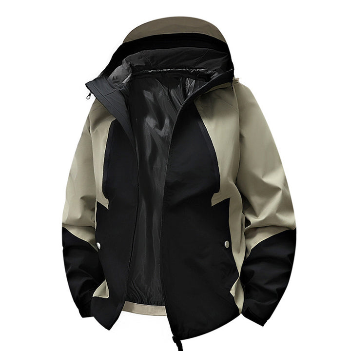 Herren Moderne Wetterjacke Echo Archiv