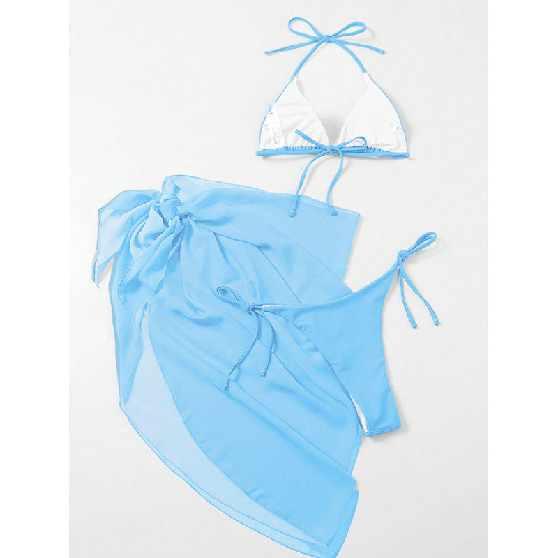 Damen Bikini-Set mit drapierter Wickelrock Echo Archiv
