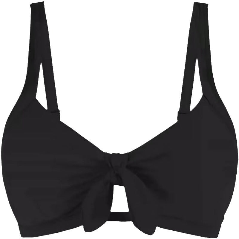 Damen Sportliches Bikinioberteil mit modischem Knotendetail Echo Archiv