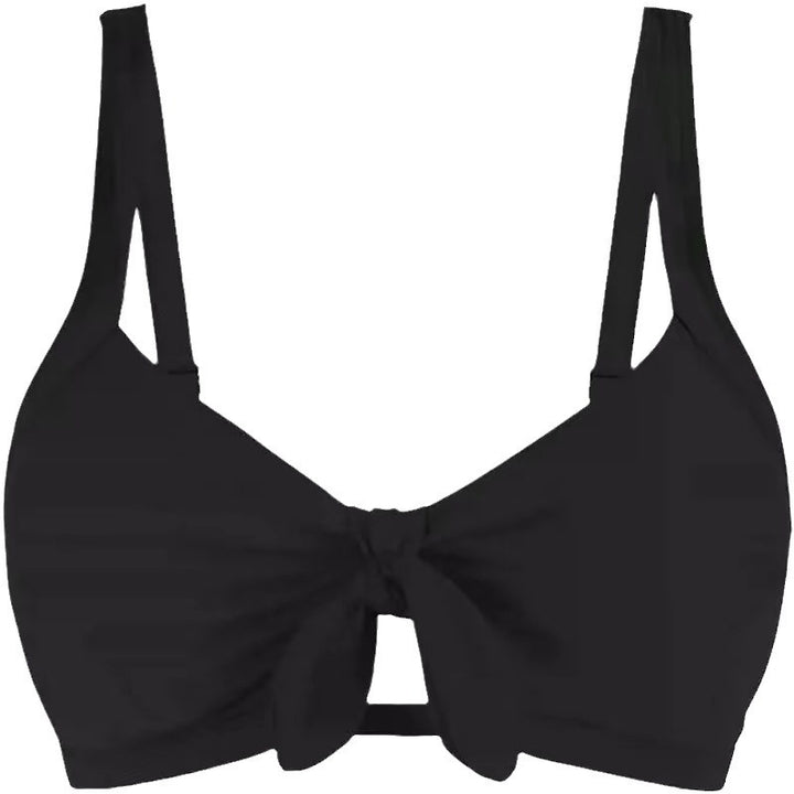 Damen Sportliches Bikinioberteil mit modischem Knotendetail Echo Archiv