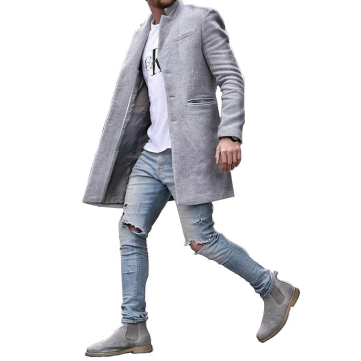 Herren elegante Wolljacke Echoarchiv