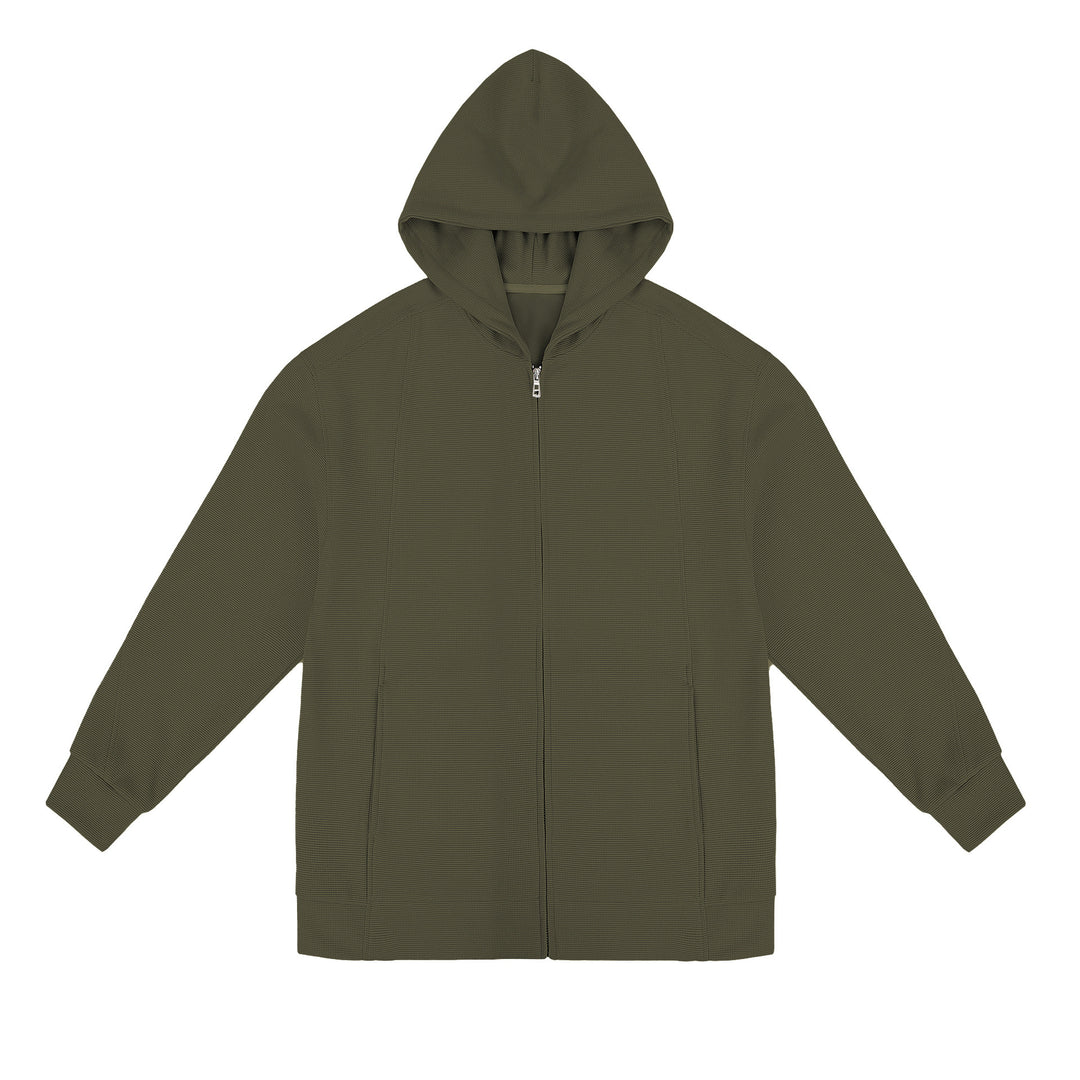 Herren Freizeitjacke mit strukturiertem Design und praktischen Taschen Echoarchiv