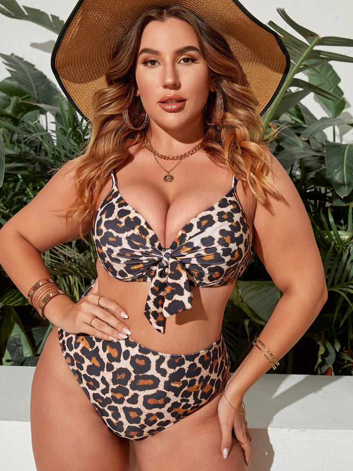 Damen Bikini-Set mit eleganter Knoten-Detailierung Echo Archiv
