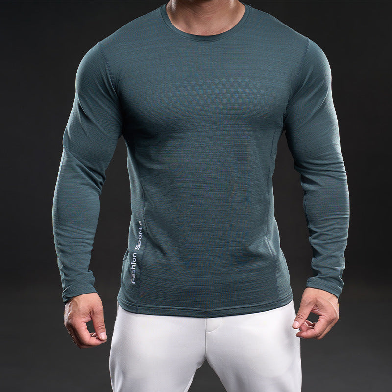 Herren atmungsaktives Langarm-Funktionsshirt Echoarchiv