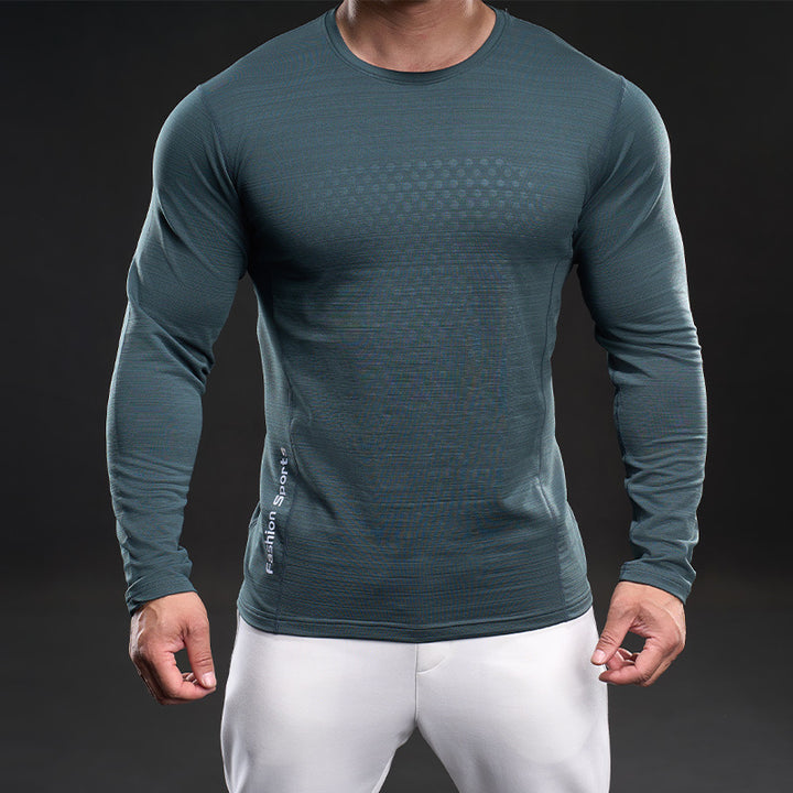 Herren atmungsaktives Langarm-Funktionsshirt Echoarchiv