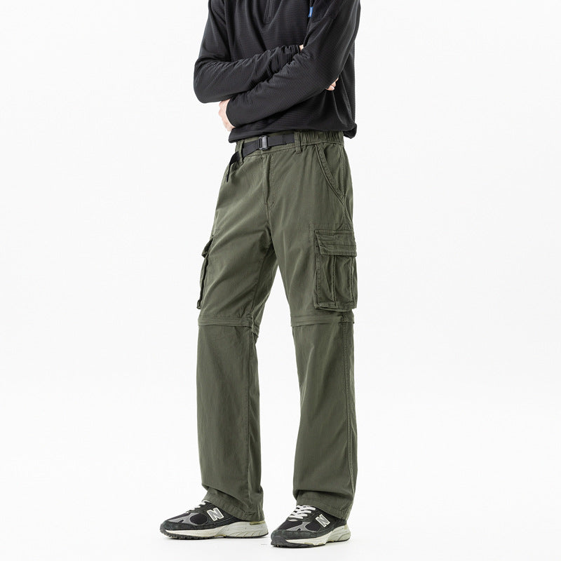 Herren Modulare Cargohose mit Reißverschluss-Beinabtrennung und Multifachtaschen Echo Archiv