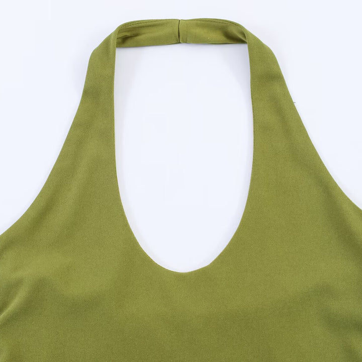 Damen Freizeit Set mit Neckholder und weitem Rock Echo Archiv