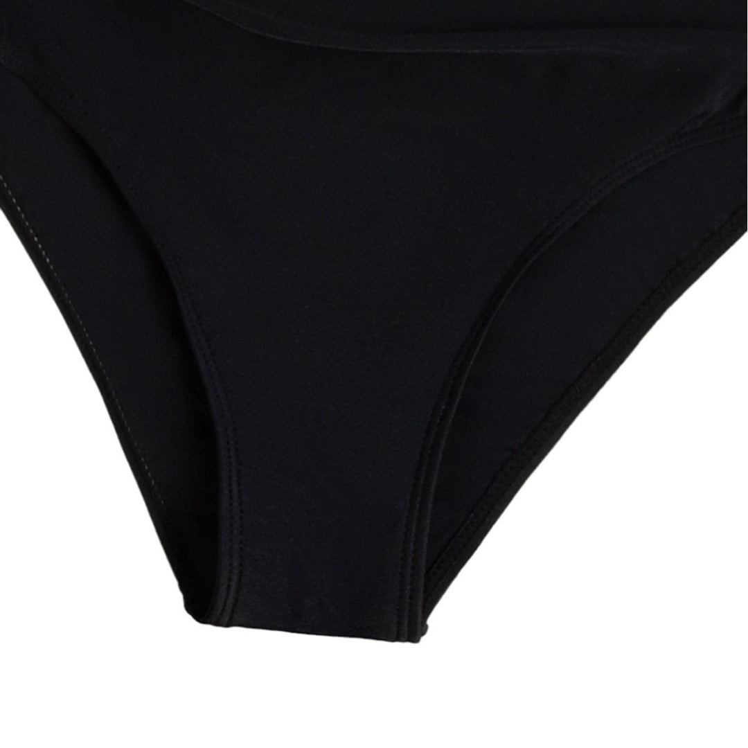 Damen Eleganter Badeanzug mit tiefem Ausschnitt und floralem Design Echo Archiv