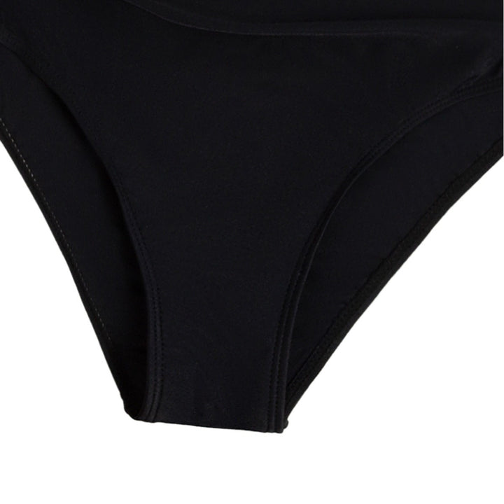 Damen Eleganter Badeanzug mit tiefem Ausschnitt und floralem Design Echo Archiv