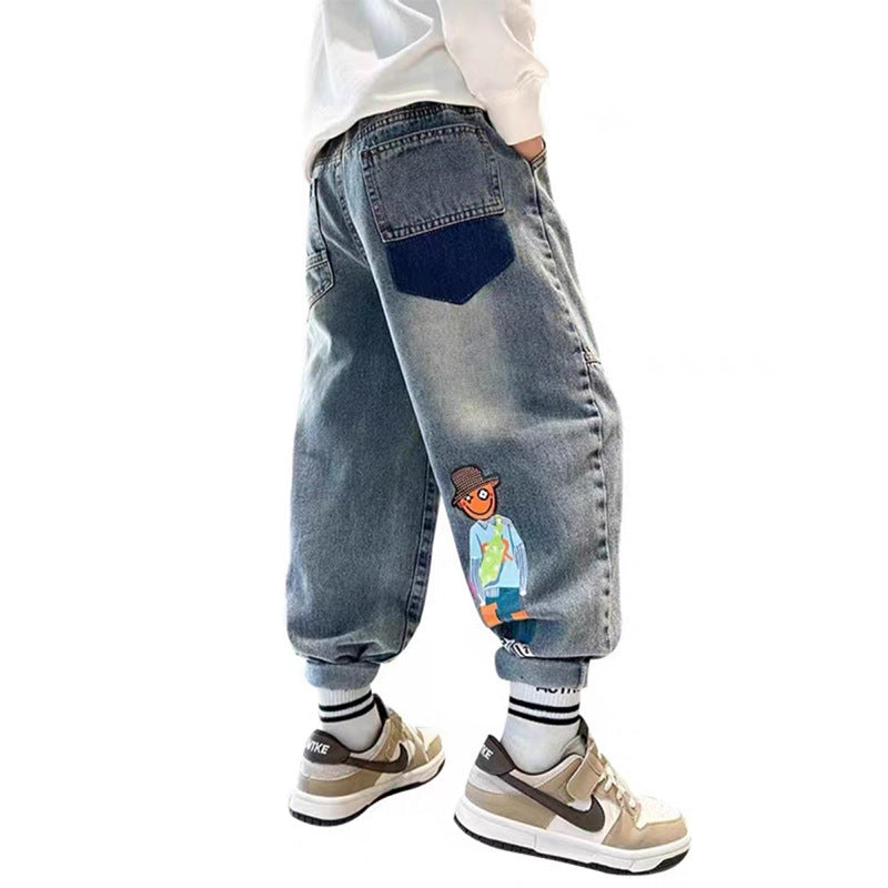 Herren lässige Baggy-Jeans mit einzigartigem Design Echo Archiv