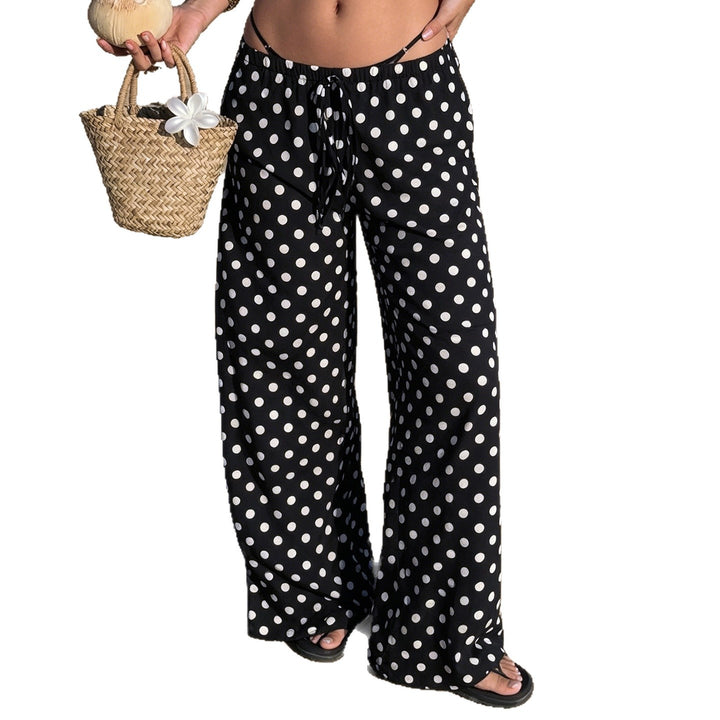 Damen Weite Hose im Polka-Punkte-Design Echo Archiv