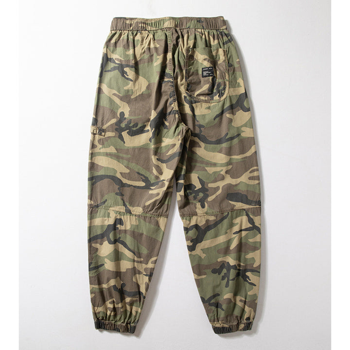 Herren Camouflage Cargo-Hose mit elastischem Bund Echo Archiv
