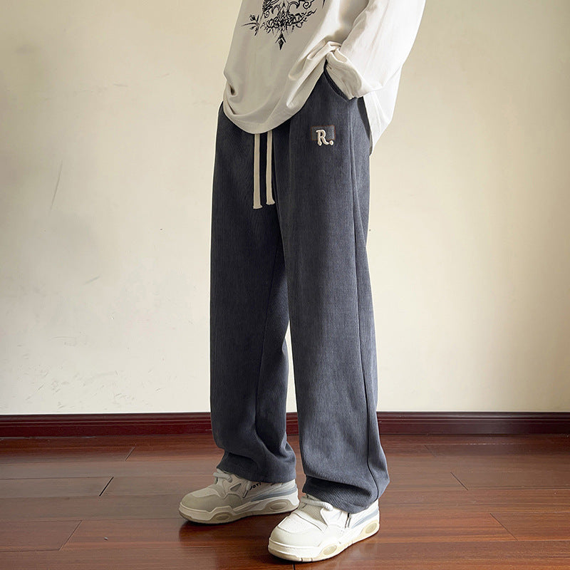 Herren Bequeme Weite Freizeithose
