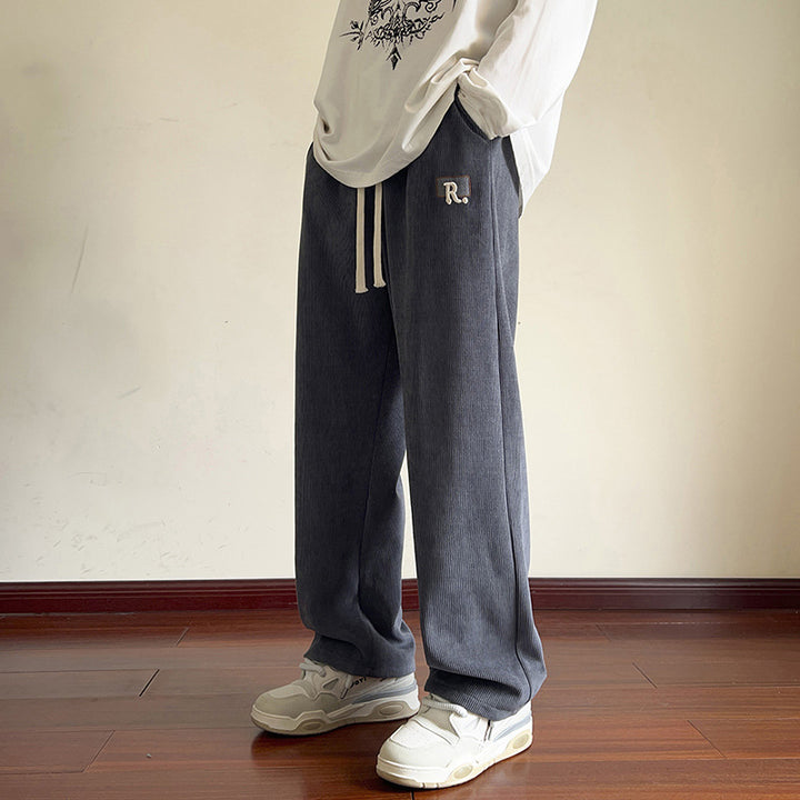 Herren Bequeme Weite Freizeithose