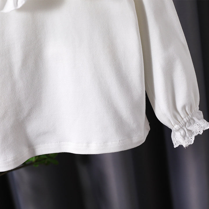 Damen Bluse mit großem Rüschenkragen Echo Archiv