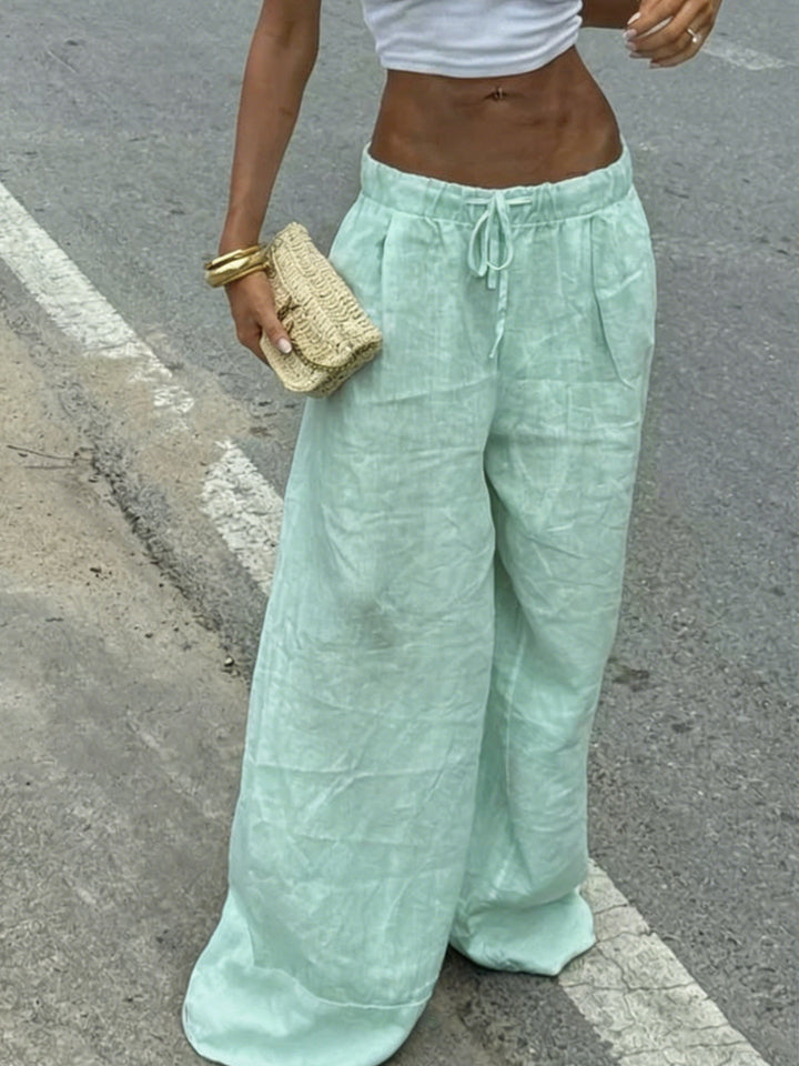 Damen weite Leinenhose Echo Archiv
