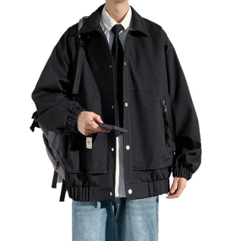 Herren lockere Utility-Jacke Echoarchiv